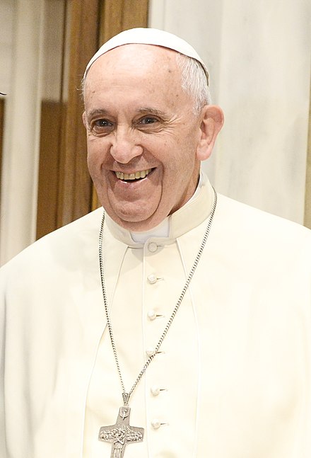 Pope Franciscus in 2015
