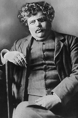 Portrait photo of G. K. Chesterton