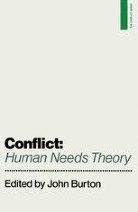 Book cover 'Conflict - Human Needs Theory"
